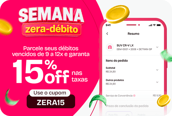 Cupom de Desconto para o Detran RJ